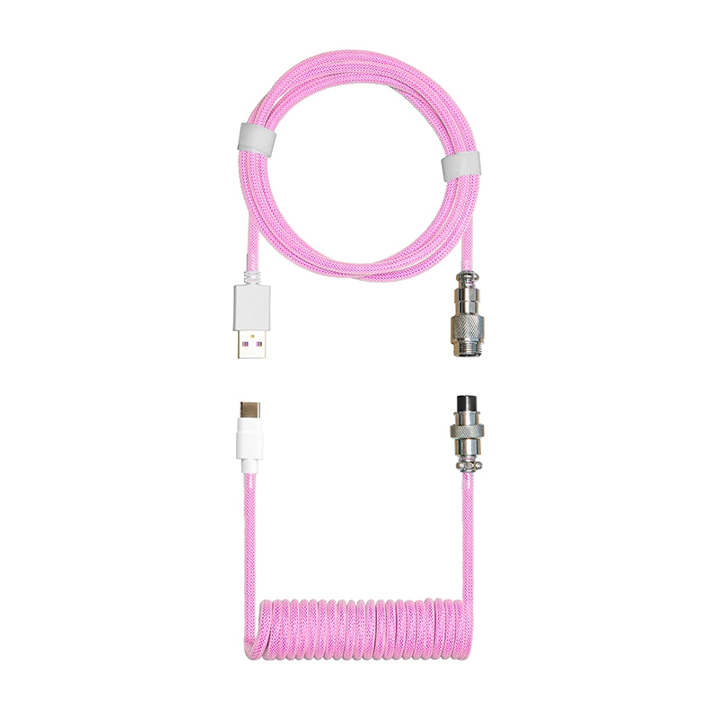 COILED CABLE COOLER MASTER MAGENTA [KB-CMZ1]