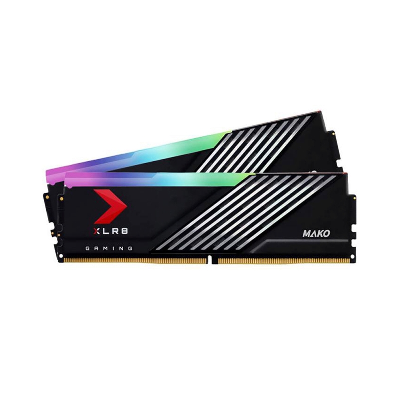 RAM DDR5(6000) 32GB (16GBX2) PNY XLR8 GAMING MAKO RGB (MD32GK2D5600040MXRGB)
