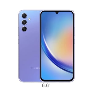 SAMSUNG A34 (5G) (8+128,A346ELVC) Awesome Violet