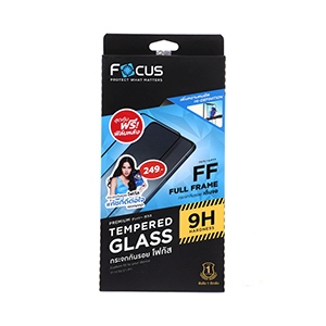 FOCUS ฟิล์มกระจกกันรอยแบบเต็มจอ (แบบใส) Smartphone VIVO Y22/Y22s/Y35 (ขอบดำ)