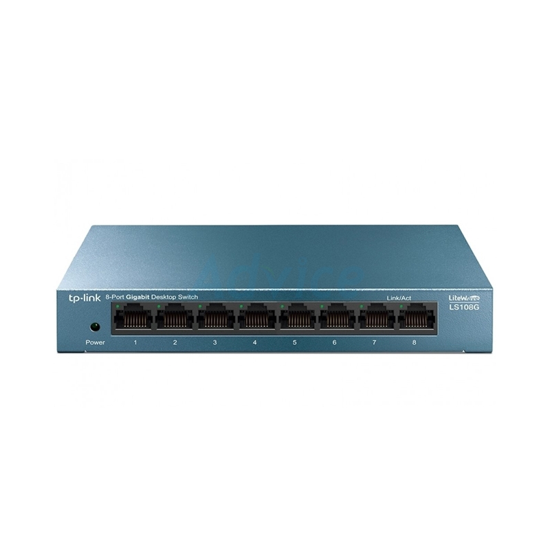 Gigabit Switching Hub TP-LINK (LS108G) 8 Port (6'')