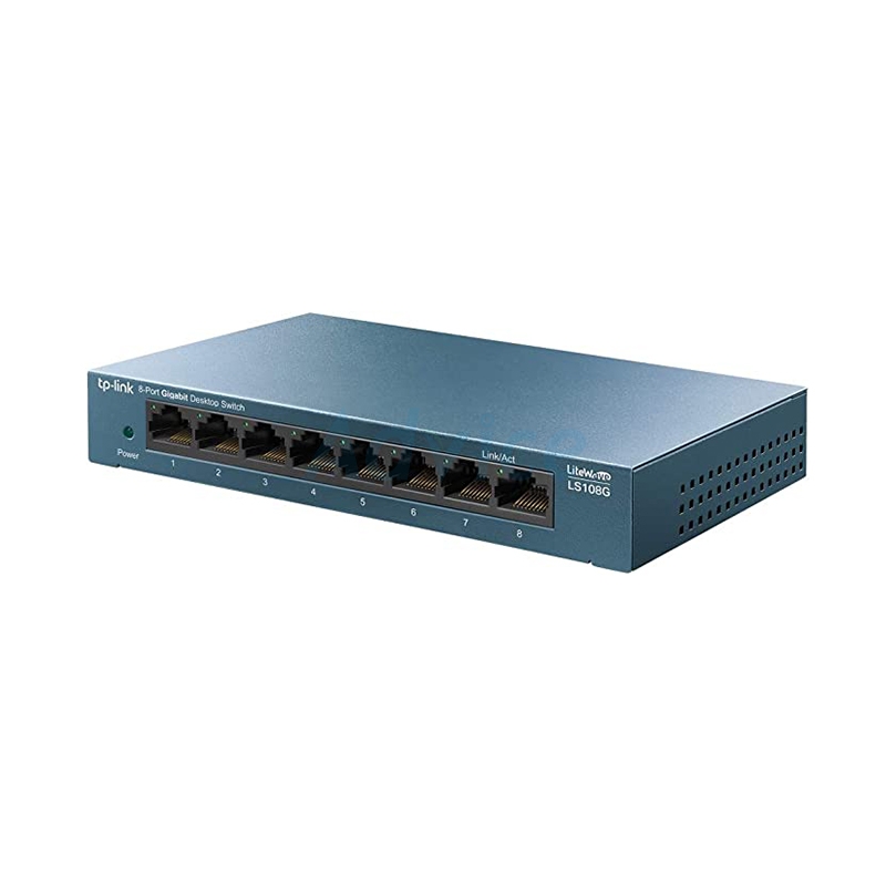 Gigabit Switching Hub TP-LINK (LS108G) 8 Port (6'')                             