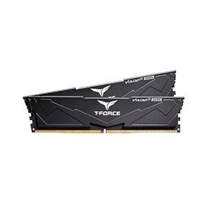 RAM DDR5(5200) 32GB (16GBX2) TEAM VULCAN BLACK (FLBD532G5200HC40CDC01)
