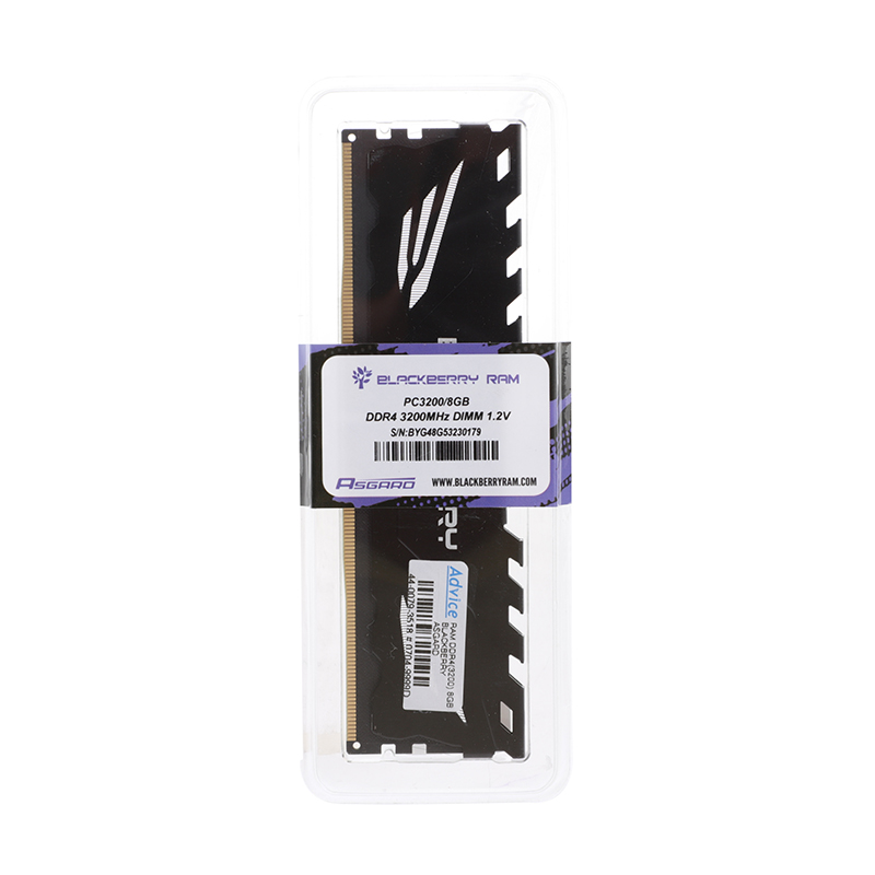 RAM DDR4(3200) 8GB BLACKBERRY ASGARD