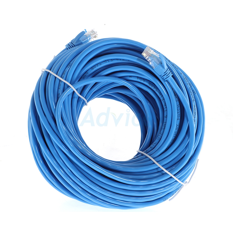 Patch Cord CAT6 UTP Cable 20m. UNIFLEX (UFX-CAT620) (คละสี)                     