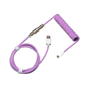 COILED CABLE COOLER MASTER PURPLE [CPZ1]