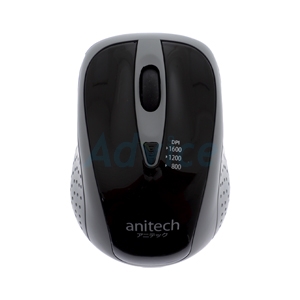 MOUSE WIRELESS ANITECH W214 GREY