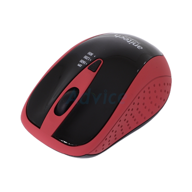 MOUSE WIRELESS ANITECH W214 RED