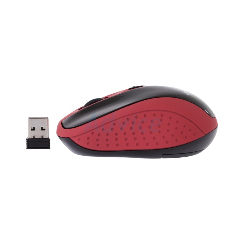 MOUSE WIRELESS ANITECH W214 RED