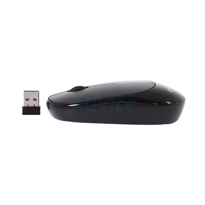 MOUSE WIRELESS ANITECH W224 BLACK