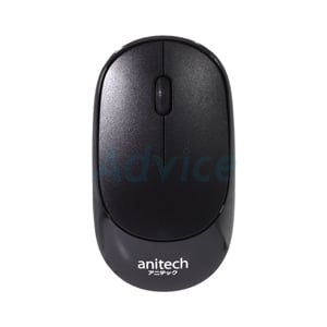 MOUSE WIRELESS ANITECH W224-BK
