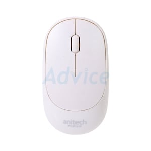 MOUSE WIRELESS ANITECH W224-WH