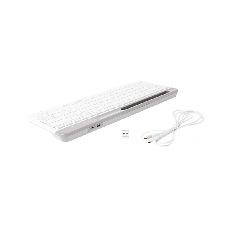 KEYBOARD WIRELESS ANITECH P505 WHITE (BLUETOOTH)