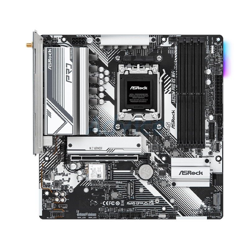 MAINBOARD (AM5) ASROCK A620M PRO RS WIFI DDR5
