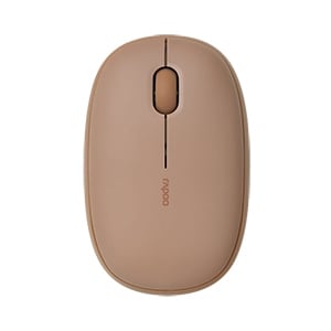 BLUETOOTH/WIRELESS MOUSE RAPOO M650 SILENT BROWN