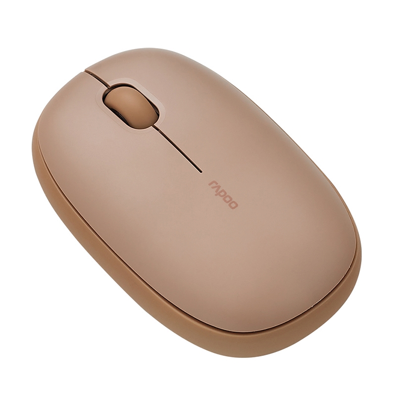 MULTI MODE MOUSE RAPOO M650 SILENT BROWN