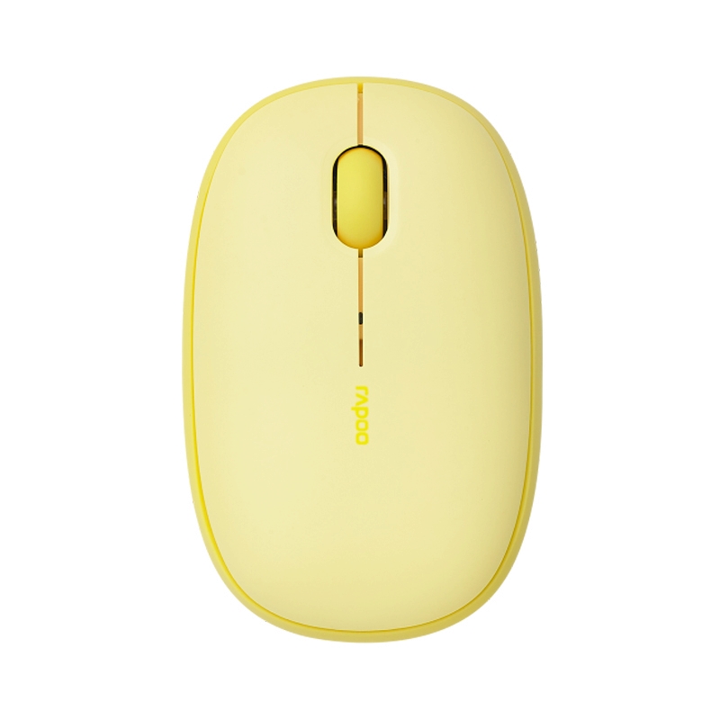 MULTI MODE MOUSE RAPOO M650 SILENT YELLOW