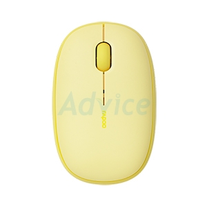 BLUETOOTH/WIRELESS MOUSE RAPOO M650-SILENT YELLOW