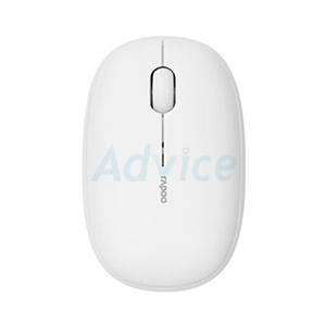 MOUSE WIRELESS RAPOO M650 CREAM WHITE (BLUETOOTH / SILENT)