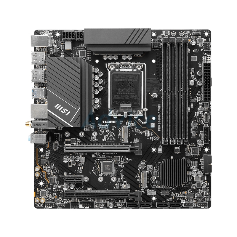 (1700) MSI PRO B760M-A WIFI (DDR5)                                              
