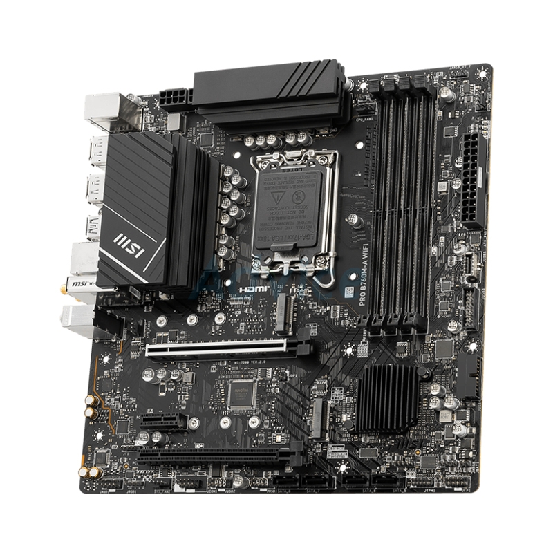 (1700) MSI PRO B760M-A WIFI (DDR5)                                              