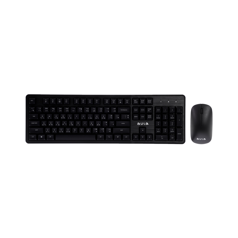 COMBO SET WIRELESS AULA AC202 BLACK