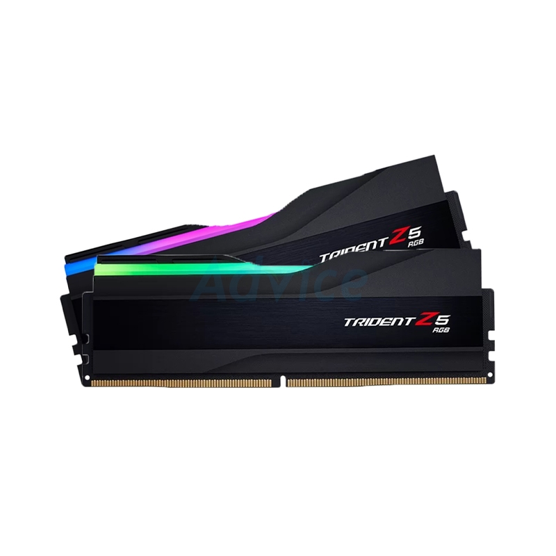 RAM DDR5(5600) 96GB (48GBX2) G.SKILL TRIDENT Z5 BLACK RGB (F5-5600J4040D48GX2-TZ5RK)