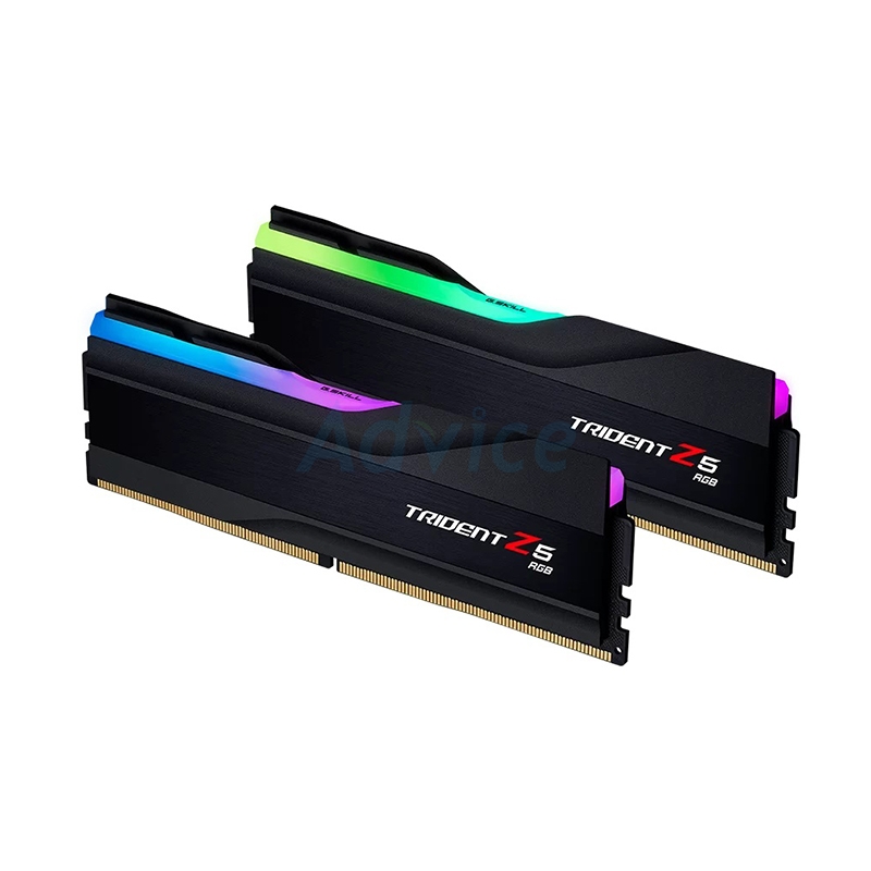 RAM DDR5(5600) 96GB (48GBX2) G.SKILL TRIDENT Z5 BLACK RGB (F5-5600J4040D48GX2-TZ5RK)