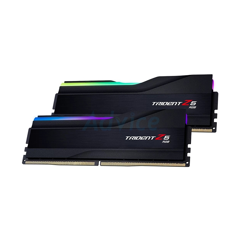 RAM DDR5(5600) 96GB (48GBX2) G.SKILL TRIDENT Z5 BLACK RGB (F5-5600J4040D48GX2-TZ5RK)
