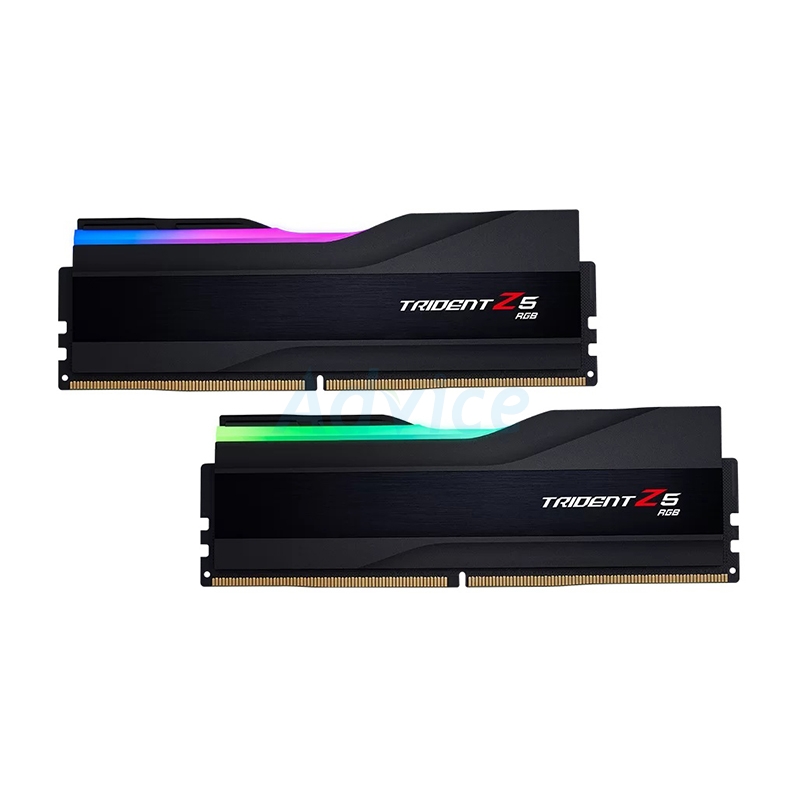 RAM DDR5(5600) 96GB (48GBX2) G.SKILL TRIDENT Z5 BLACK RGB (F5-5600J4040D48GX2-TZ5RK)