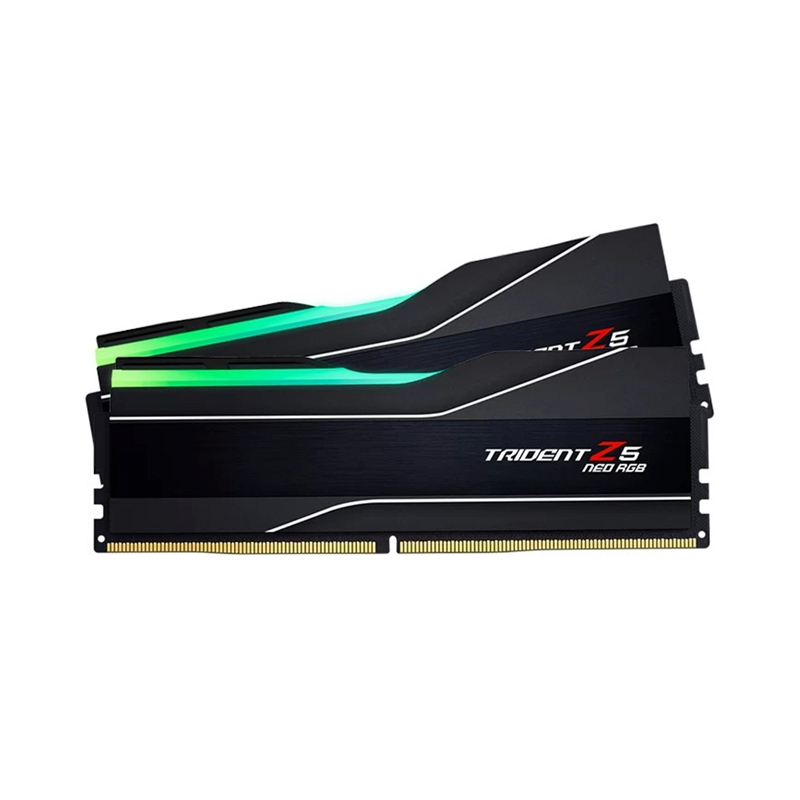 RAM DDR5(5600) 96GB (48GBX2) G.SKILL TRIDENT Z5 NEO RGB BLACK (F5-5600J4040D48GX2-TZ5NR)