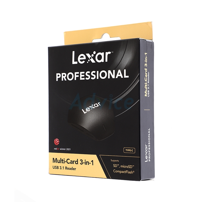 Ext.Card Reader V3.1 LEXAR (LXR-LRW500URB) Black