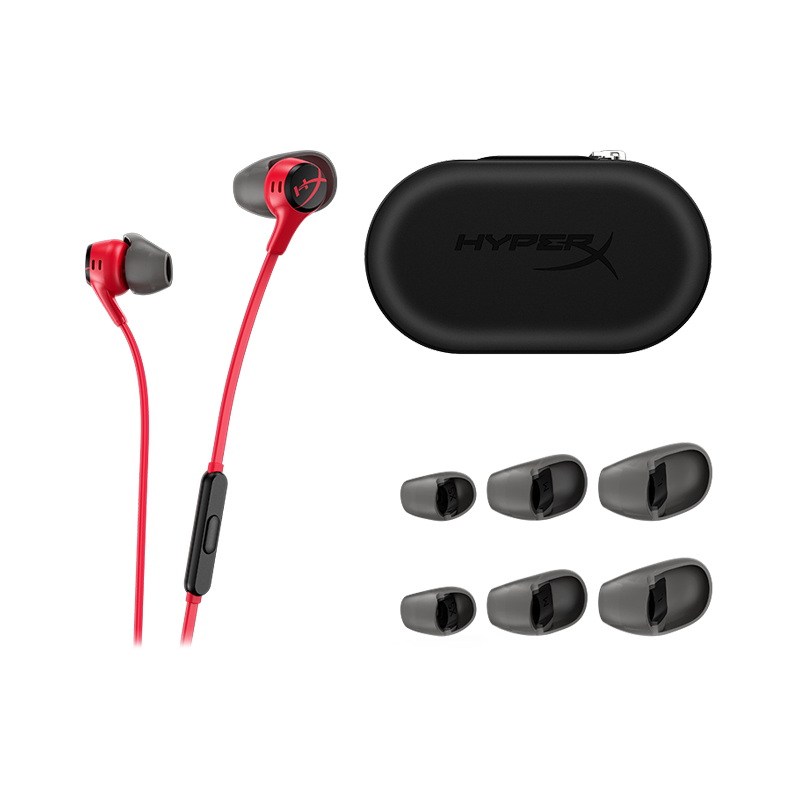 IN EAR HEADPHONE HYPERX CLOUD EARBUDS II RED