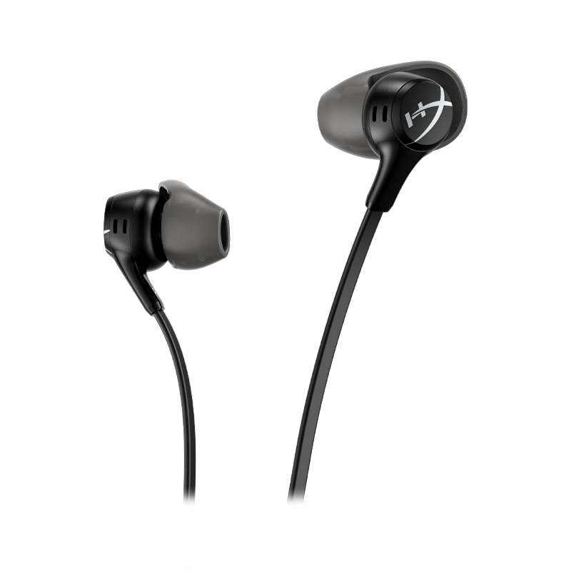 IN EAR HEADPHONE HYPERX CLOUD EARBUDS II BLACK