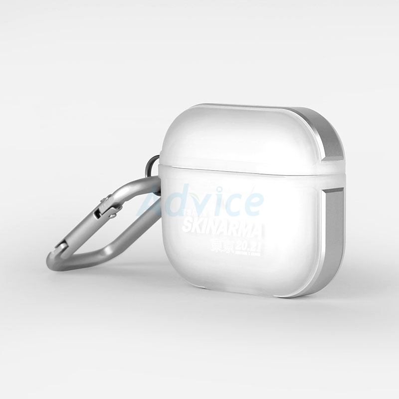 Case AirPods Pro 3 SKINARMA Kinzoku - White
