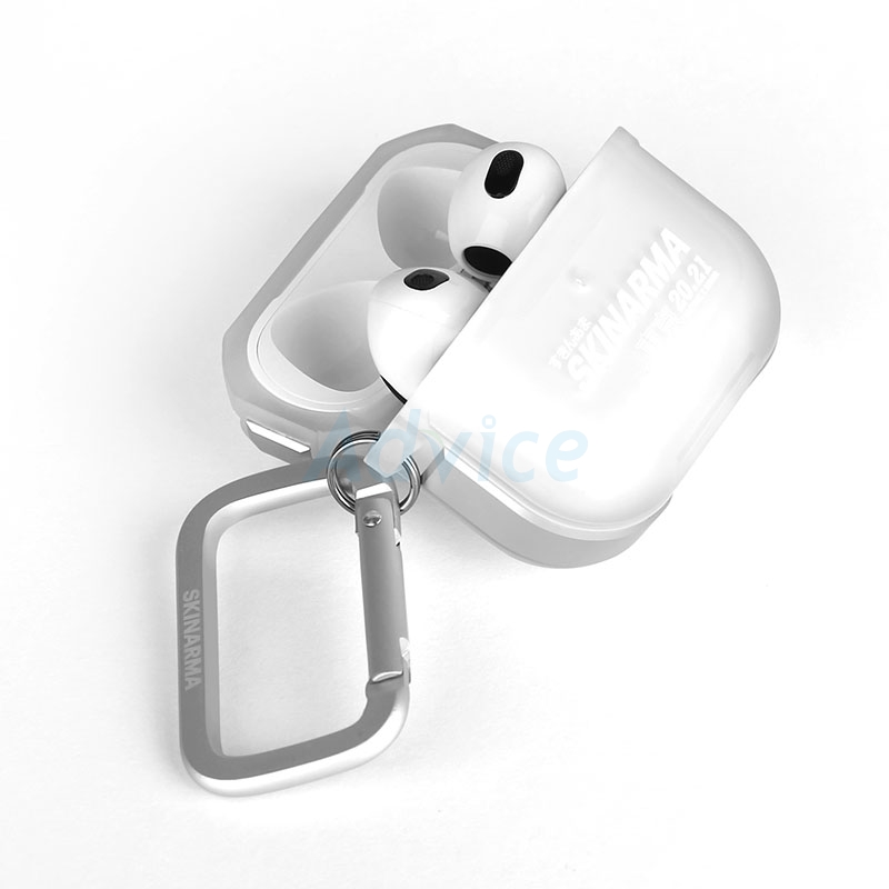 Case AirPods Pro 3 SKINARMA Kinzoku - White