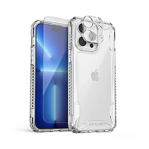เคส+ฟิล์ม VRS รุ่น Terra Guard Crystal - iPhone 14 Pro Max - Clear