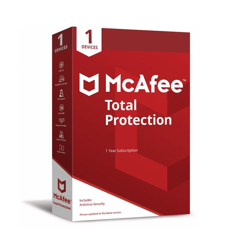 McAfee Total Protection 1Year (1Devices)