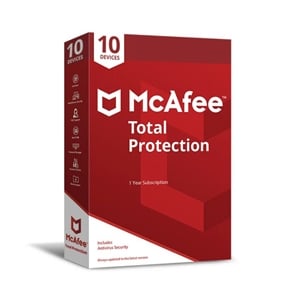 McAfee Total Protection 1Year(10Devices)