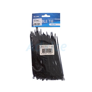 สายรัด 4x150 mm (100/Pack) GLINK Black