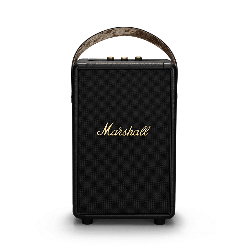 ลำโพง Bluetooth MARSHALL (TUFTON) BLACK AND BRASS