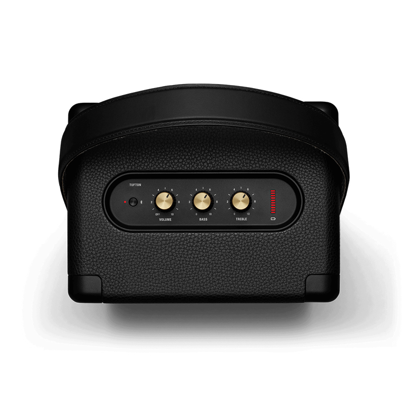 ลำโพง Bluetooth MARSHALL (TUFTON) BLACK AND BRASS