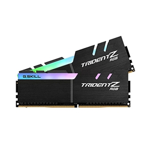 RAM DDR4(3200) 16GB (8GBX2) G.SKILL TRIDENT Z RGB BLACK (F4-3200C16D-16GTZR)