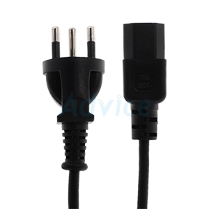 Cable POWER AC (1M) POWERMAX 3 รูแบน (มอก.)