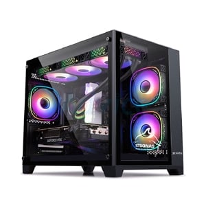 mATX CASE (NP) ITSONAS SEA VIEW ARGB TG BLACK