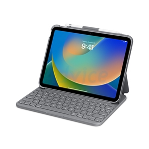 Case Keyboard iPad Gen 10,11 (A14,A16) Logitech Slim Folio - OXFORD GRAY