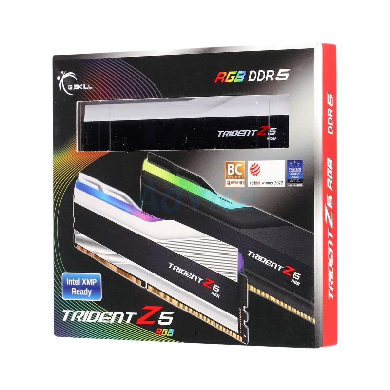 RAM DDR5(6400) 96GB (48GBX2) G.SKILL TRIDENT Z5 RGB WHITE (F5