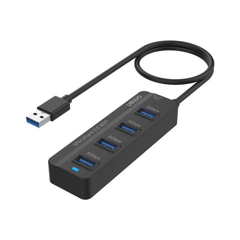 4 Port USB HUB v3.0 ONTEN OTN-5305 (Black)