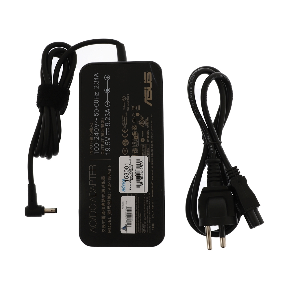 Adapter N/B ASUS 19.5V (5.5*2.5mm) 9.23A GENUINE (สายมอก.)