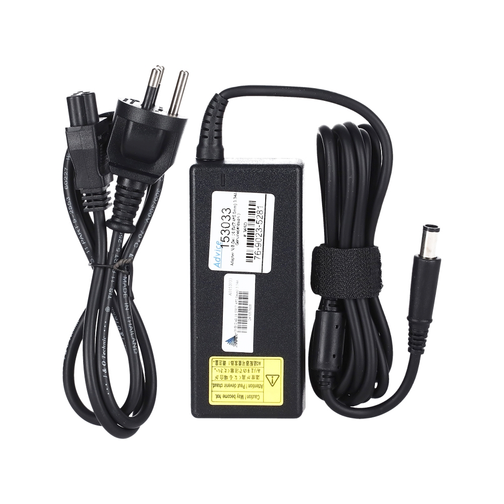 Adapter N/B DELL (7.4*5.0mm) 19.5V 3.34A (65W) GENUINE (สาย มอก.)